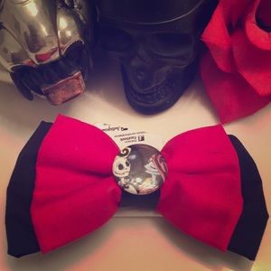 Nightmare Before Christmas Hair Bow